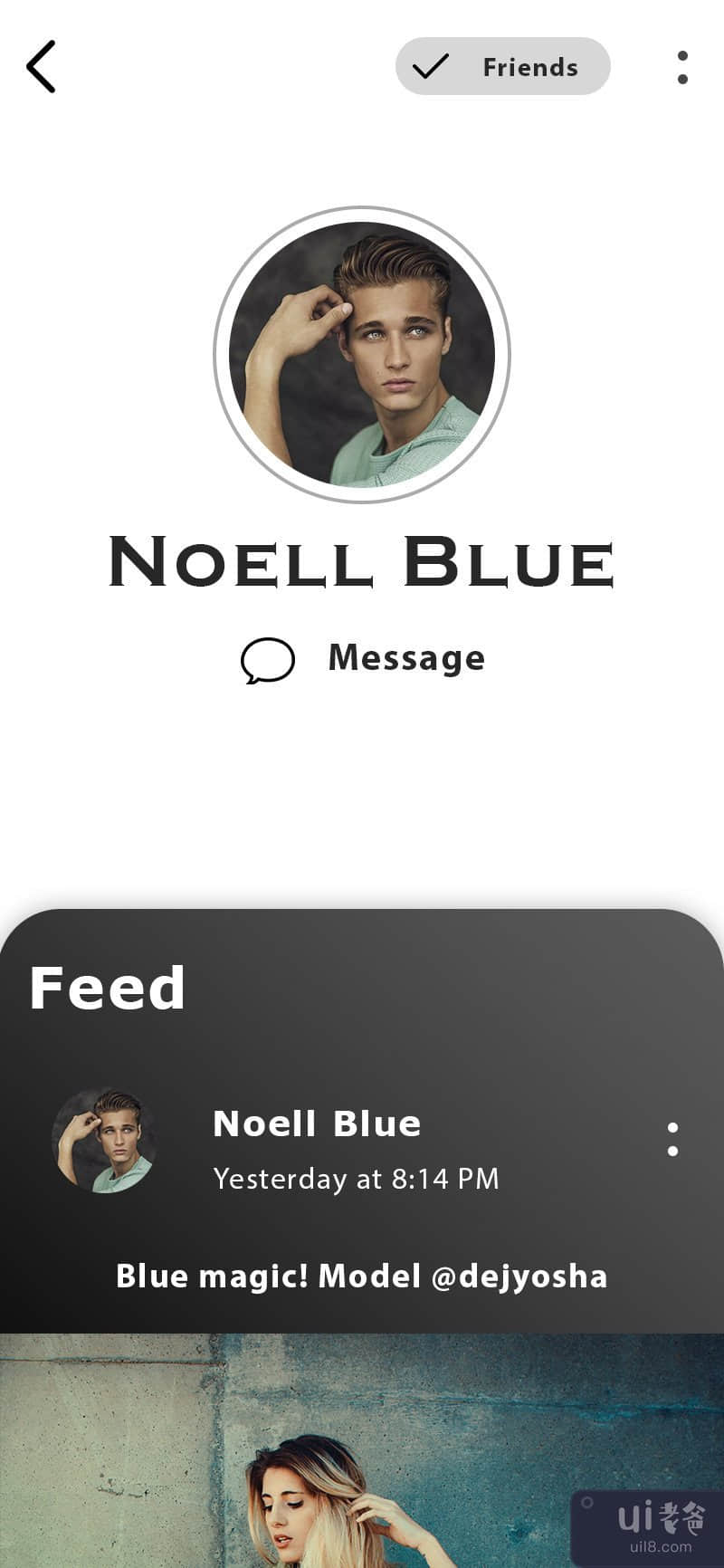 诺尔蓝用户界面(Noell Blue UI)插图
