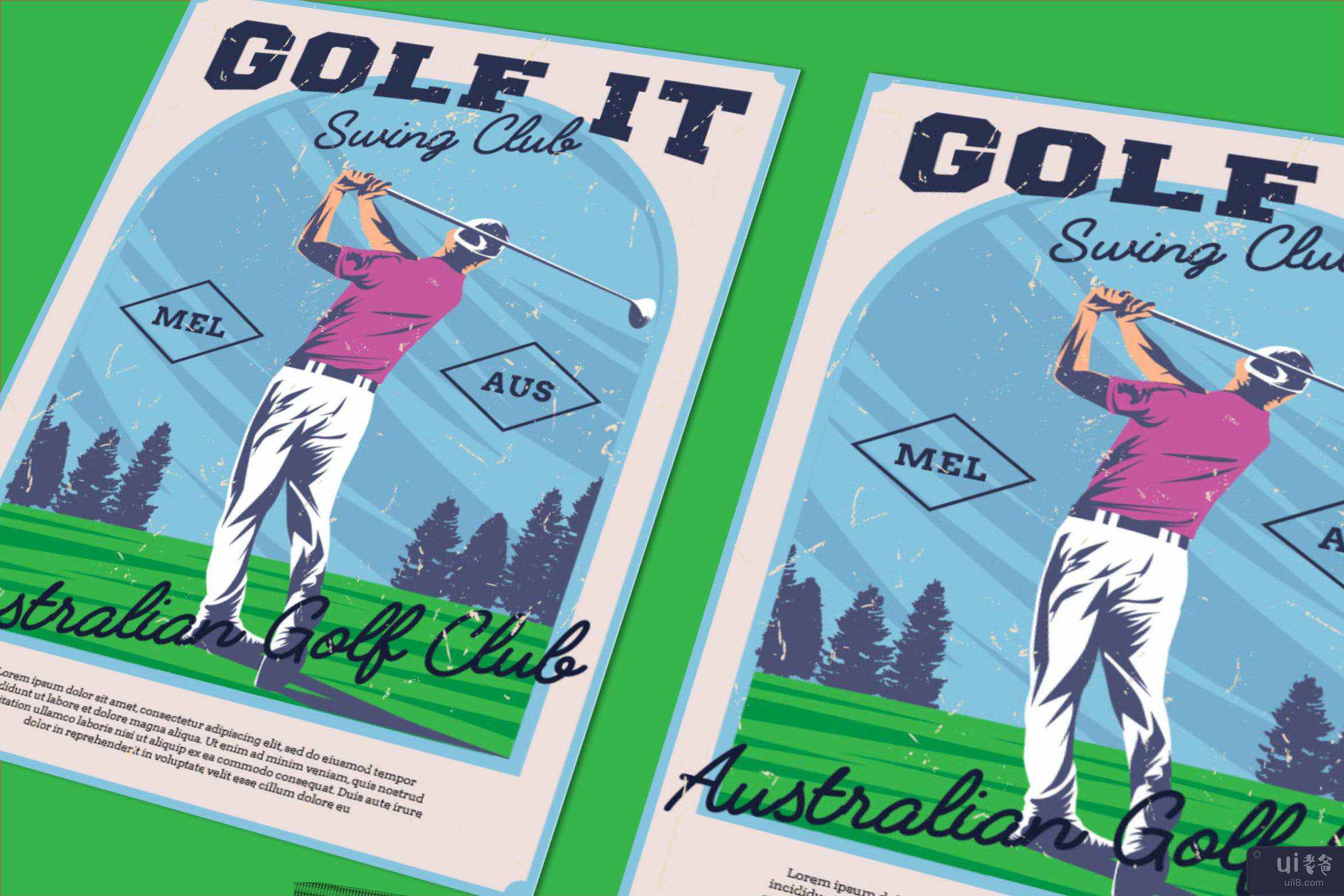 高尔夫传单(Golf it Flyer)插图