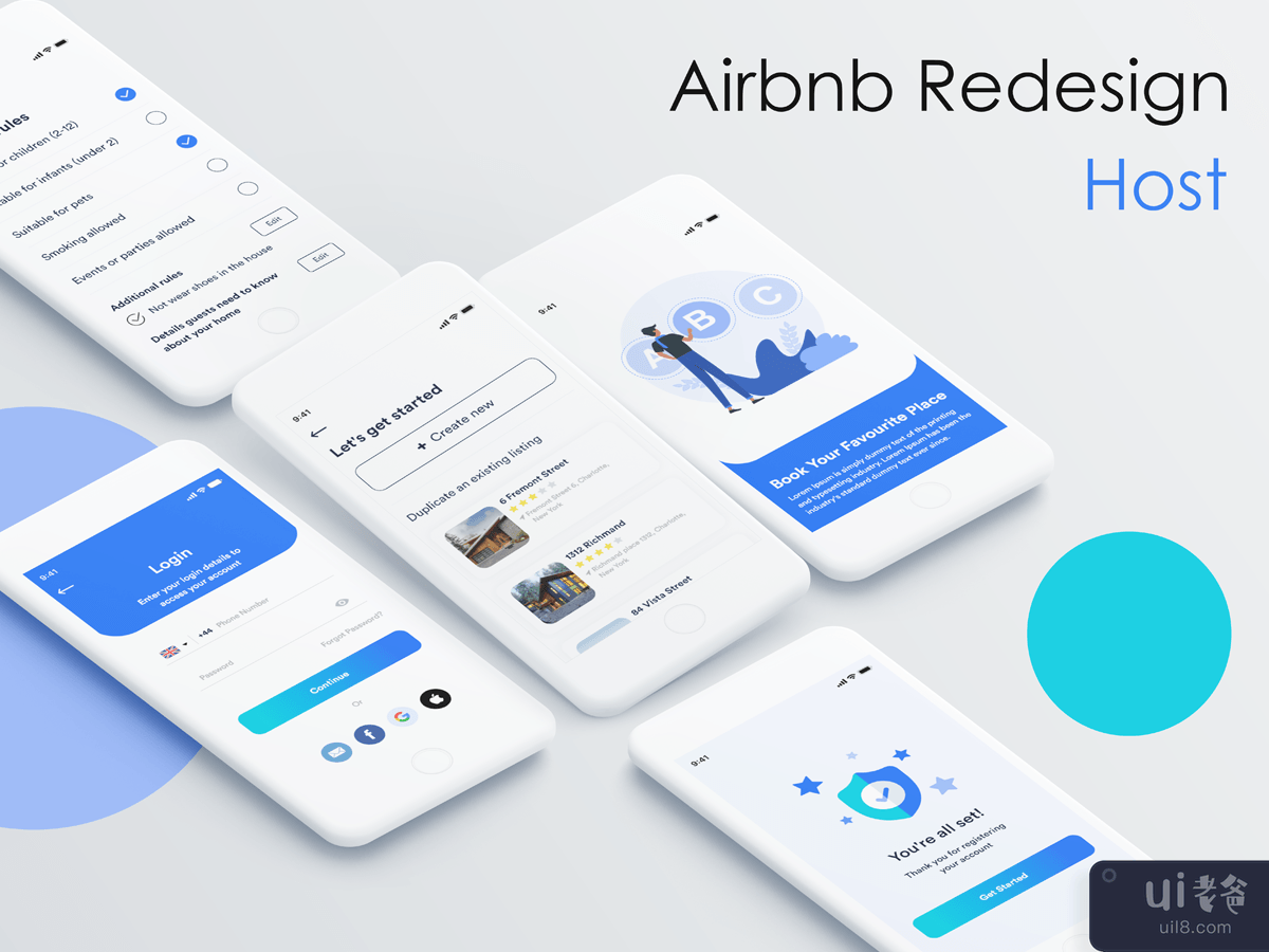 Airbnb Host Redesign 