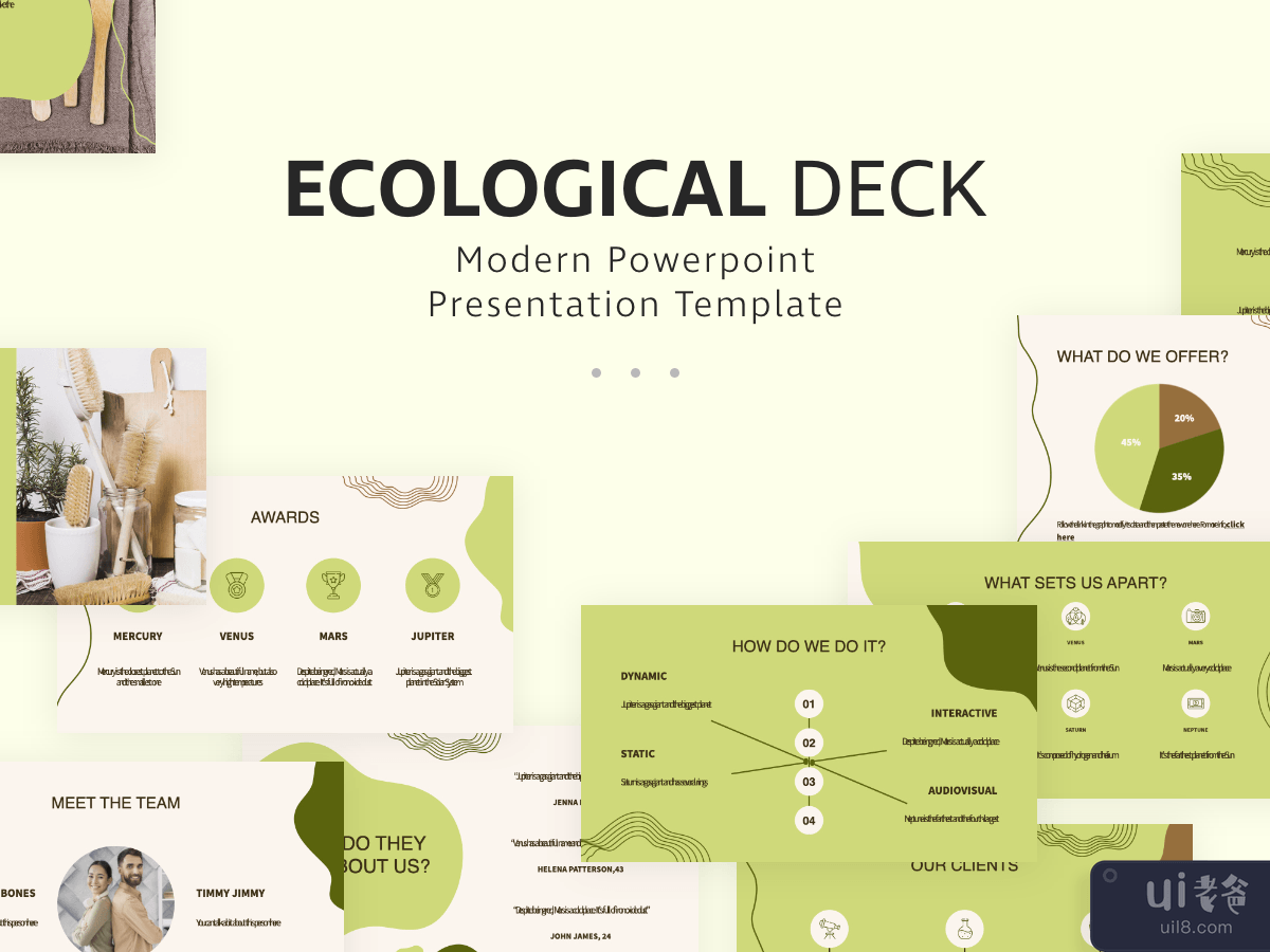 Ecological PowerPoint Presentation Template