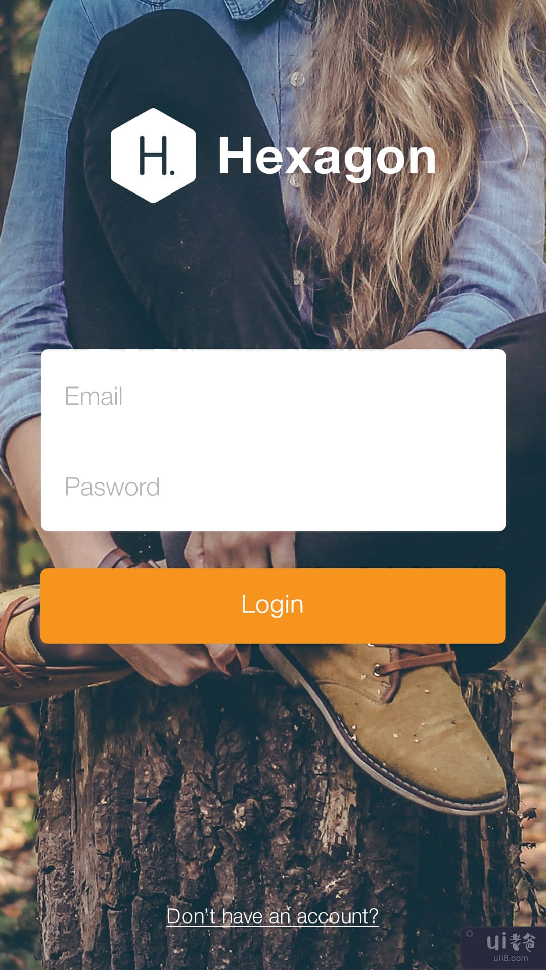 注册/登录 - 移动表单 UI 套件(SignUp / Login - Mobile Form UI kit)插图6