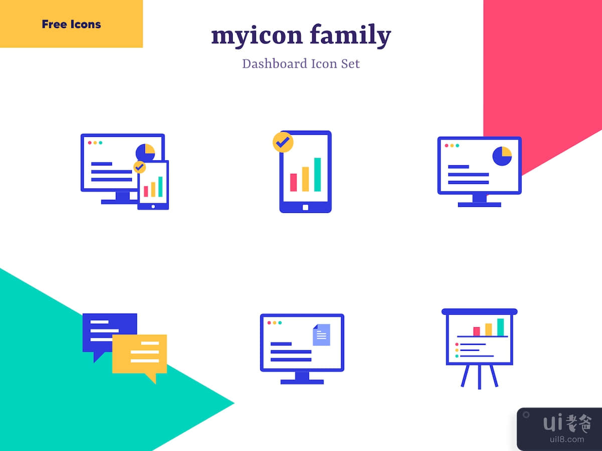 Dashboard Icon Set Free | Myicon