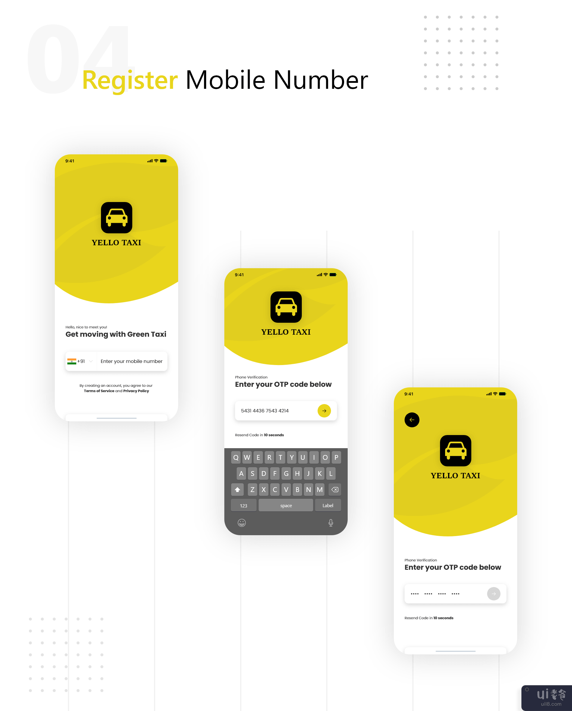 出租车应用程序(Taxi App)插图4