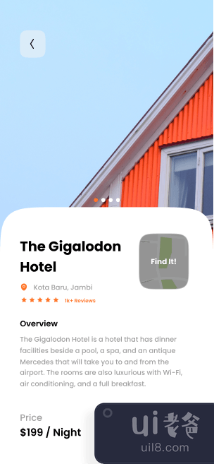 Ngotel - 酒店查找器应用程序(Ngotel - Hotel Finder App)插图