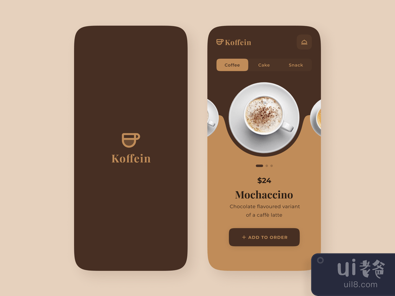 Coffee Shop App Concept