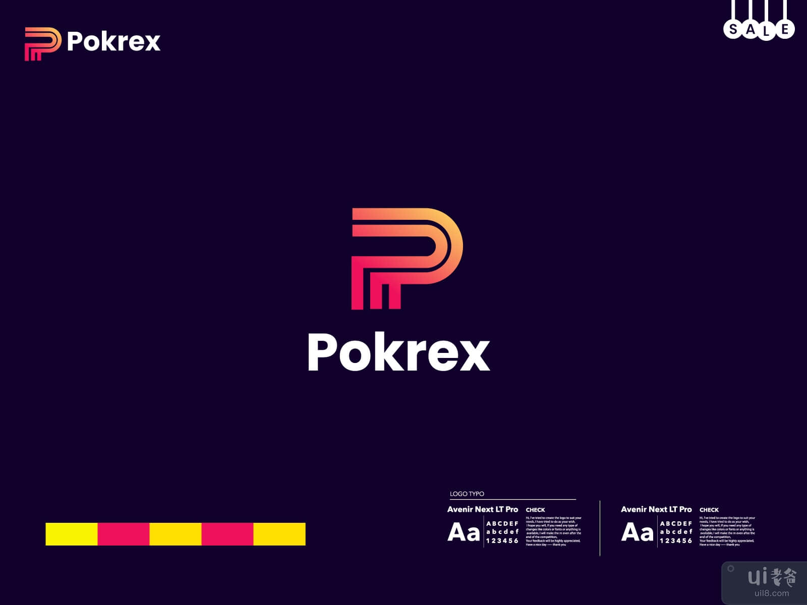 P letter mark logo design - P logo - P letter logo - LOGO DESIGN