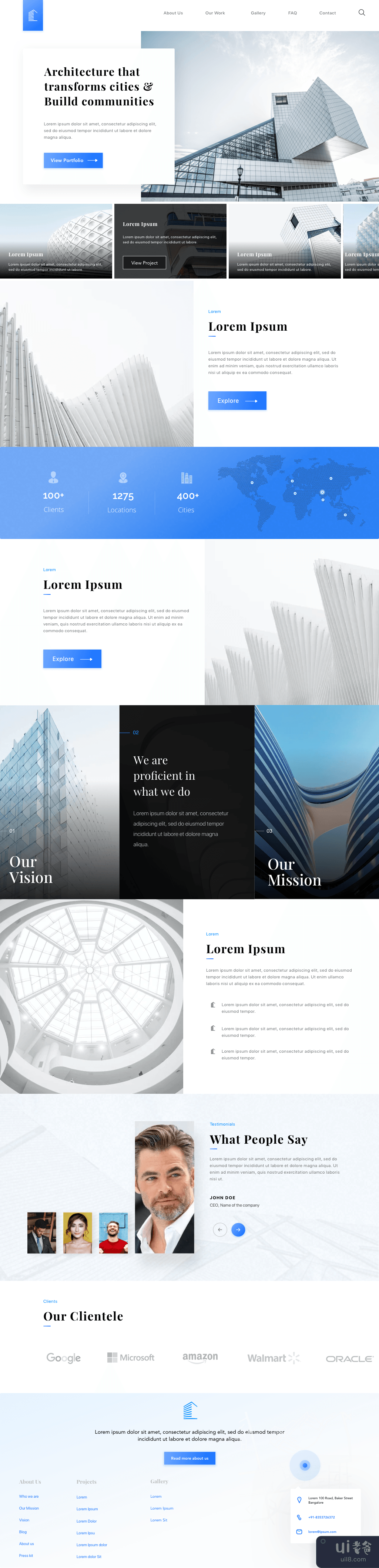 建筑网站(Architecture Website)插图