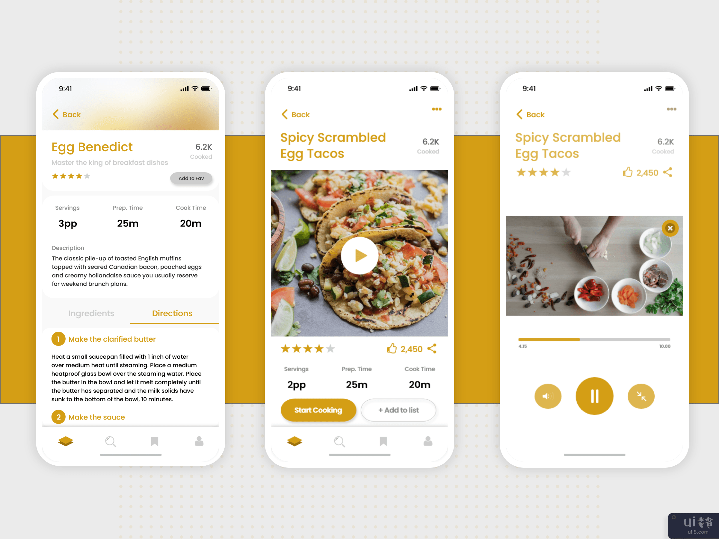 餐厅食谱应用程序(Restaurant Recipe App)插图2