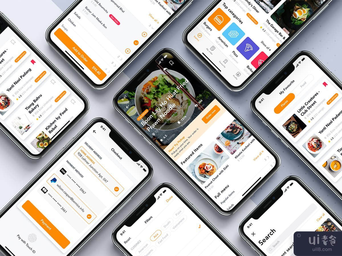 Food Order MobileApp UI Kit