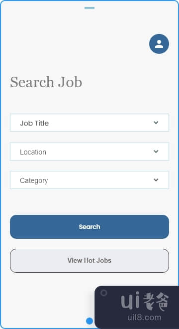 求职移动应用(job search mobile app)插图