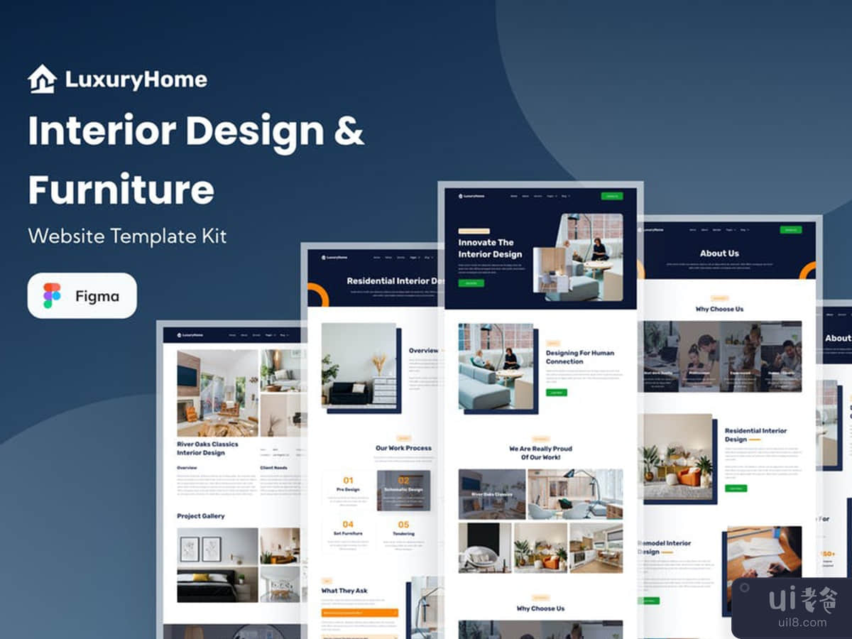 Interior Design & Furniture Website