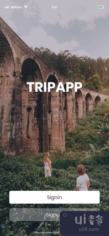 旅行预订应用程序（深色主题）(Trip Booking App (Dark Theme))插图18
