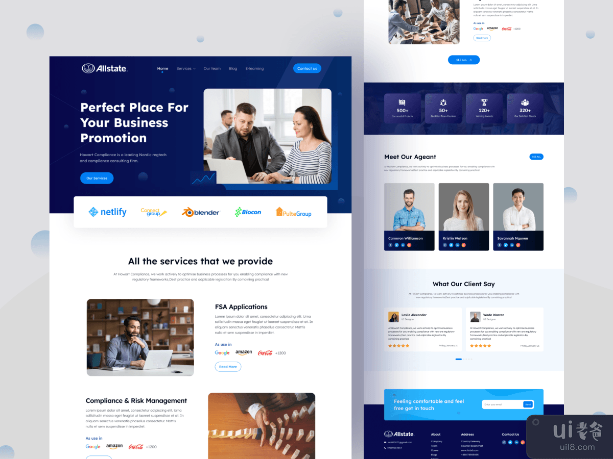 Consulting Agency Landing Page