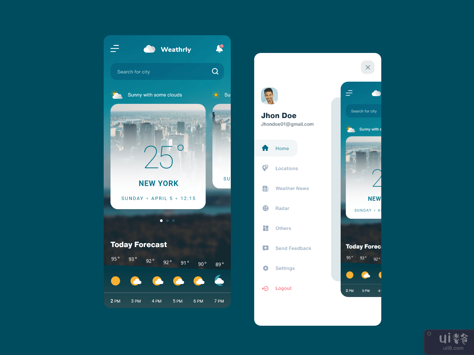 天气应用(Weather App)插图3