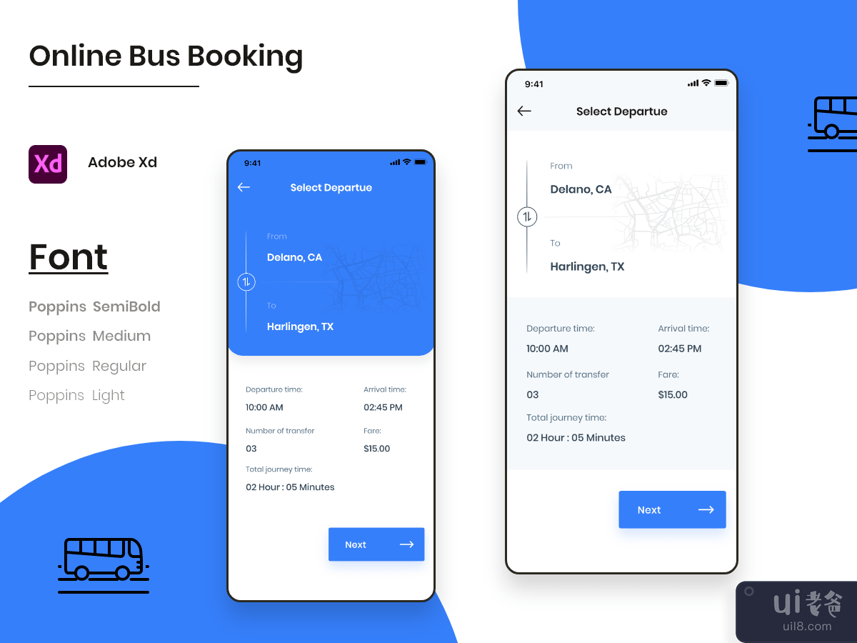 在线巴士预订_1(Online Bus Booking_1)插图1
