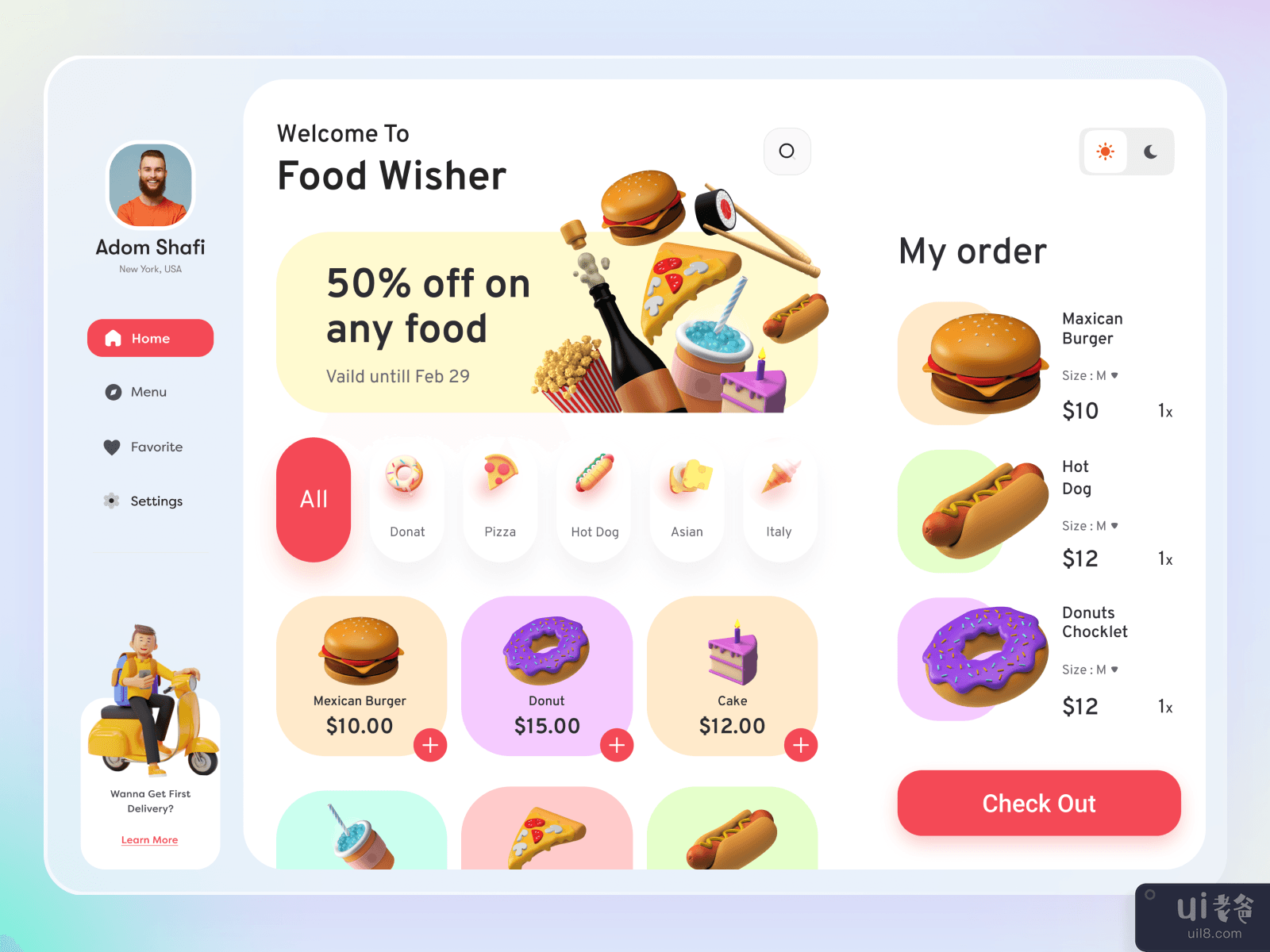 Food Delivery Web App