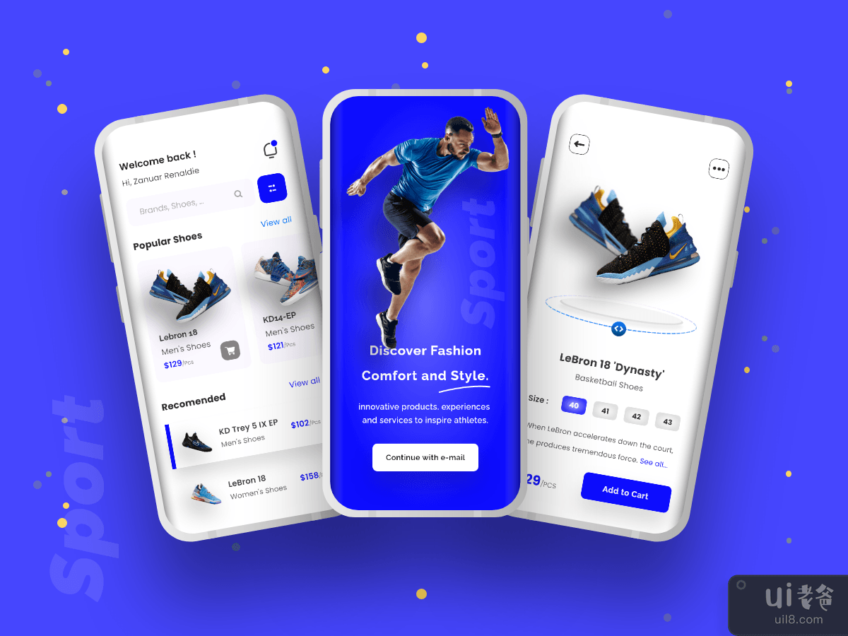 E-commerce Shoes Mobile App