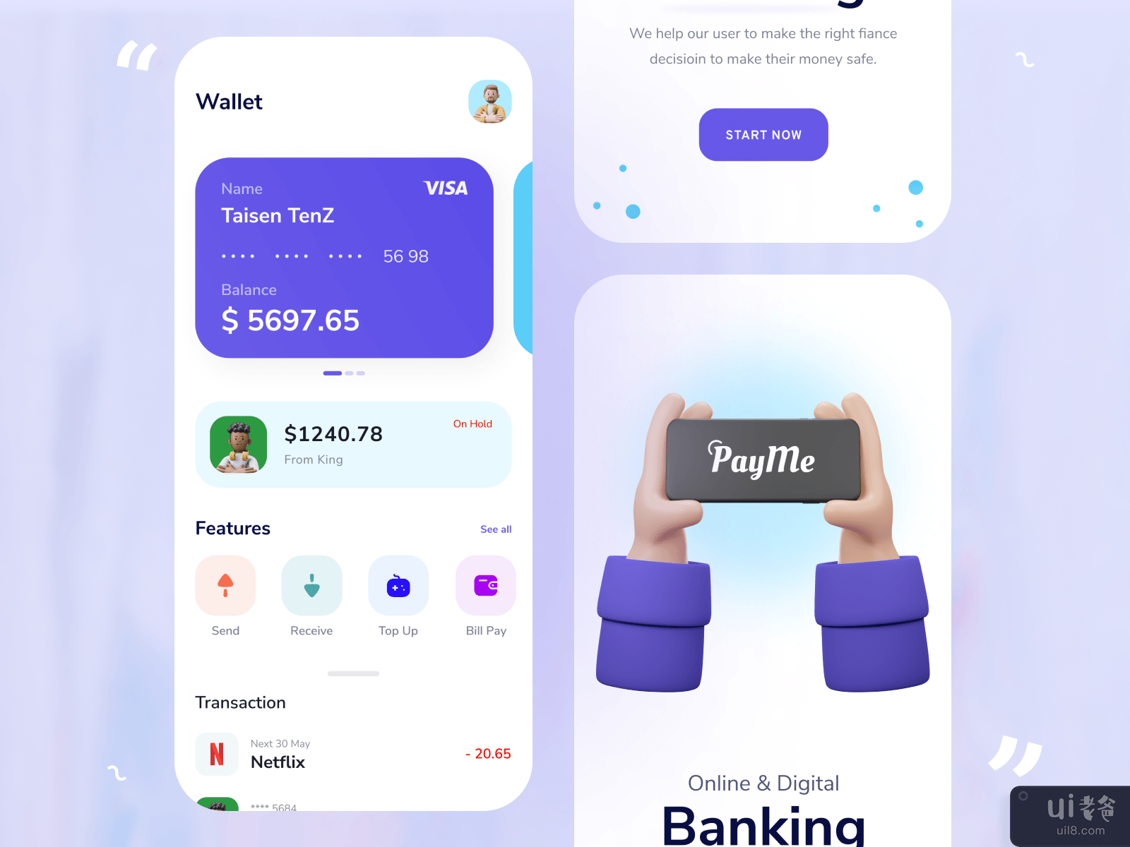 Banking App Design