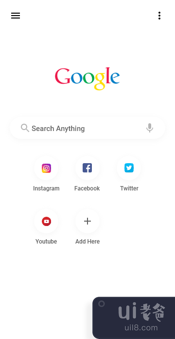 谷歌搜索页面重新设计(Google Search Page Re-Design)插图1
