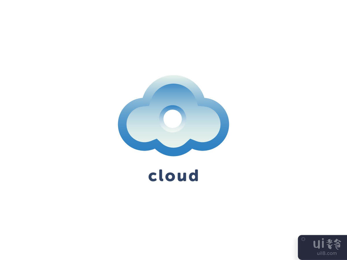 Cloud Vector Logo Design Template