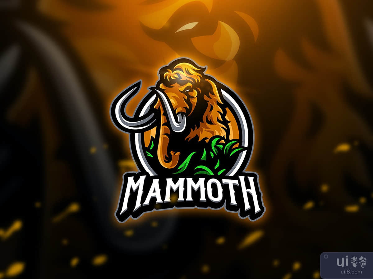 Mammoth 3 - Mascot & Esport Logo
