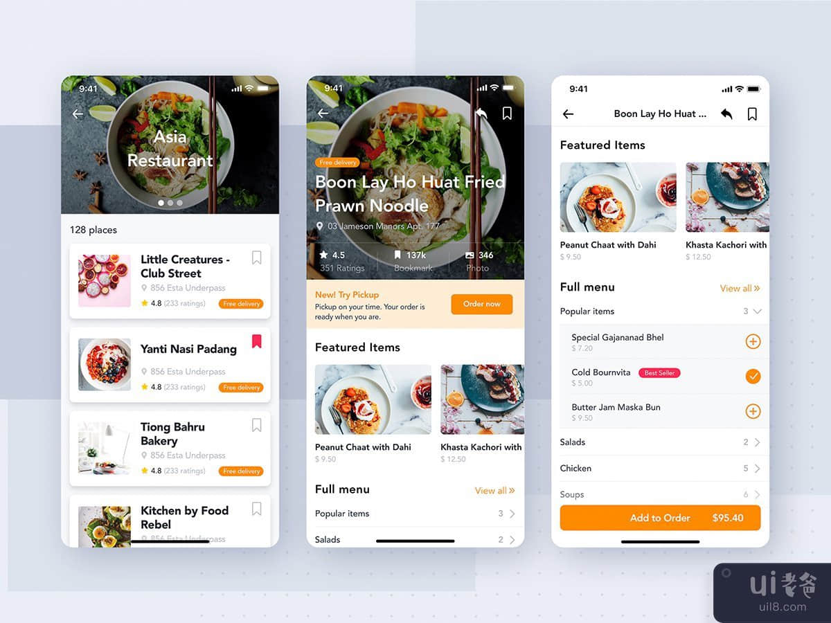Restaurant mobile app kit