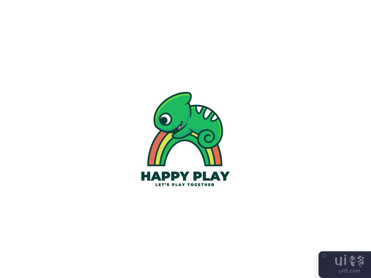 Happy play logo design