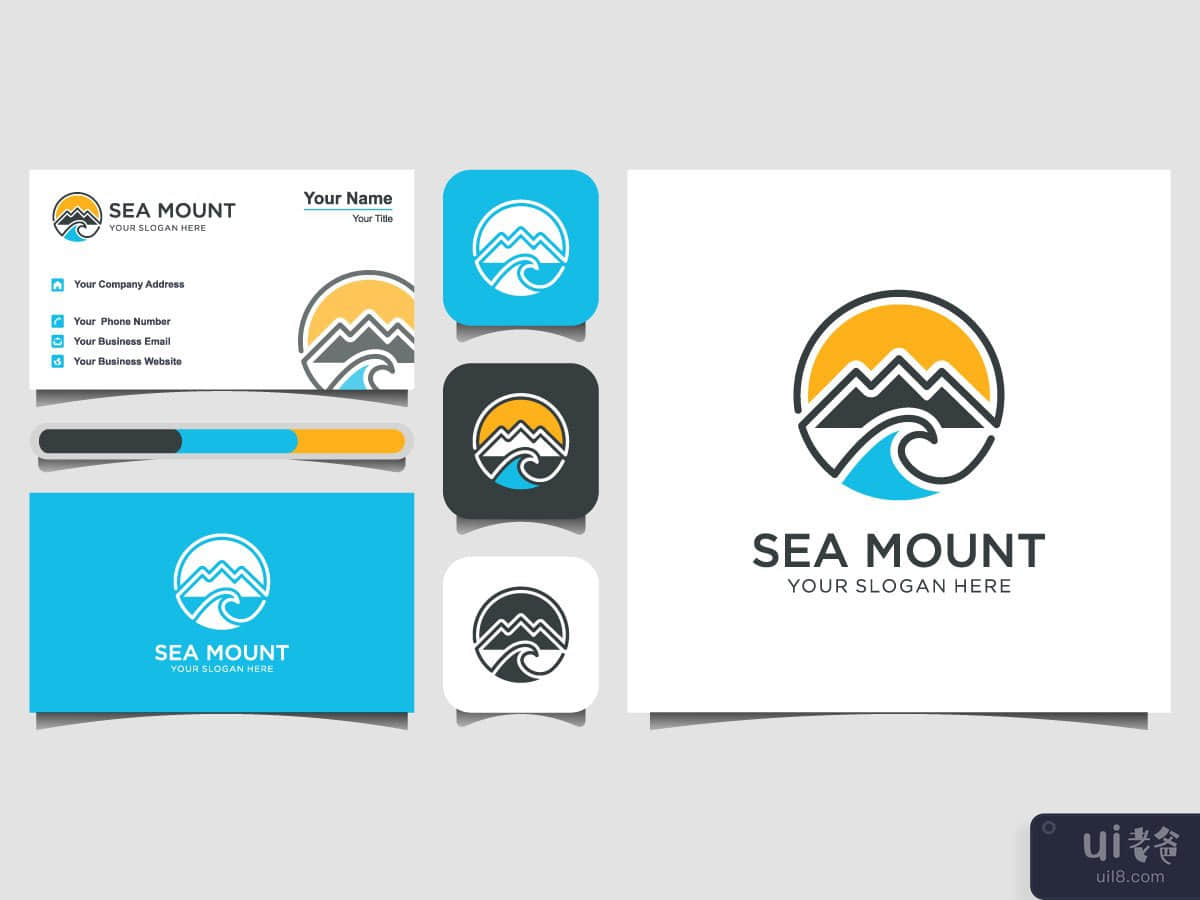 Sea Mount branding design concept