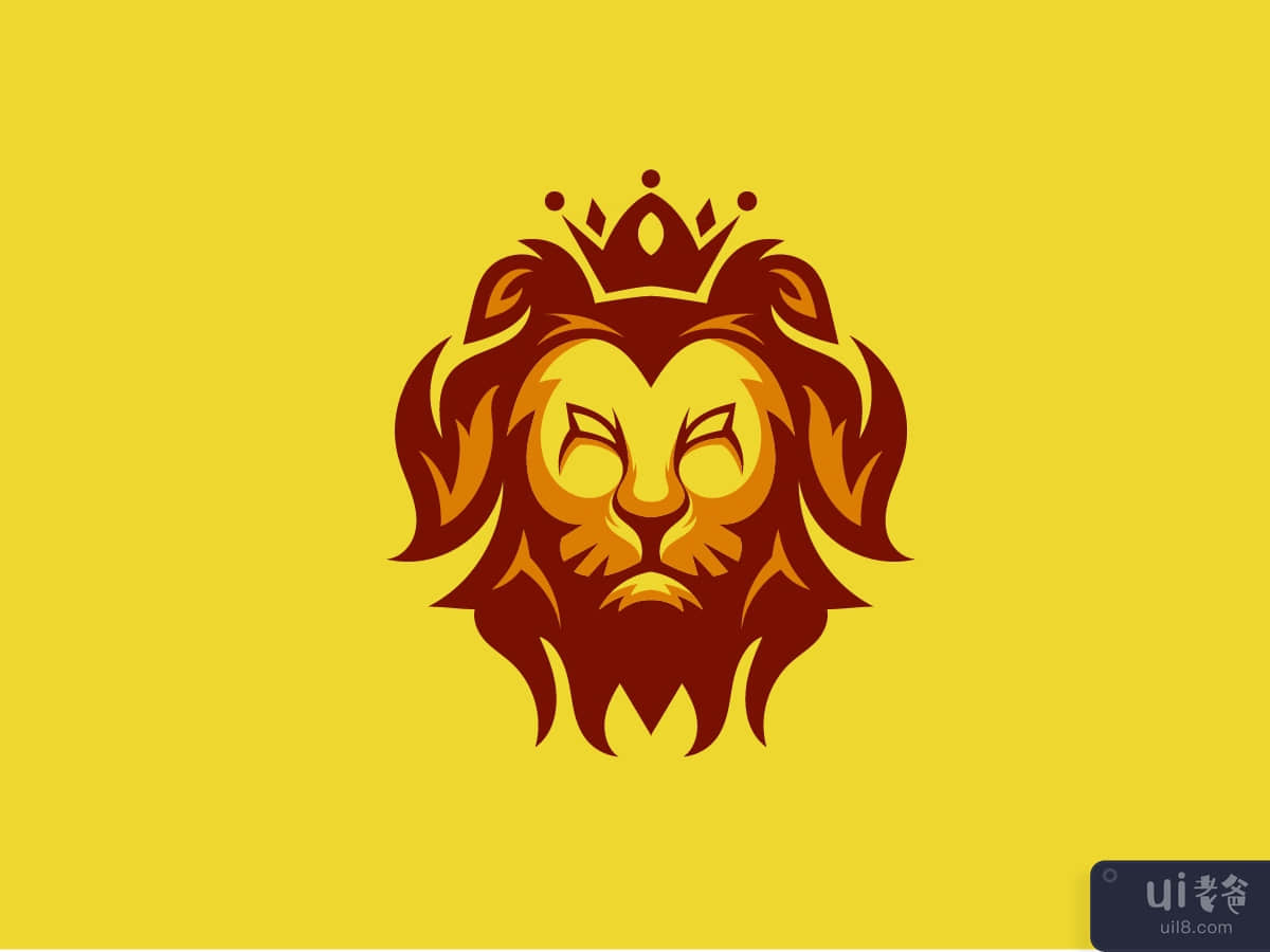 Lion King Mascot Logo Template