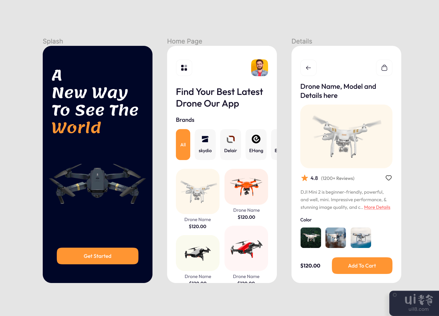 无人机应用设计(Drone App Design)插图