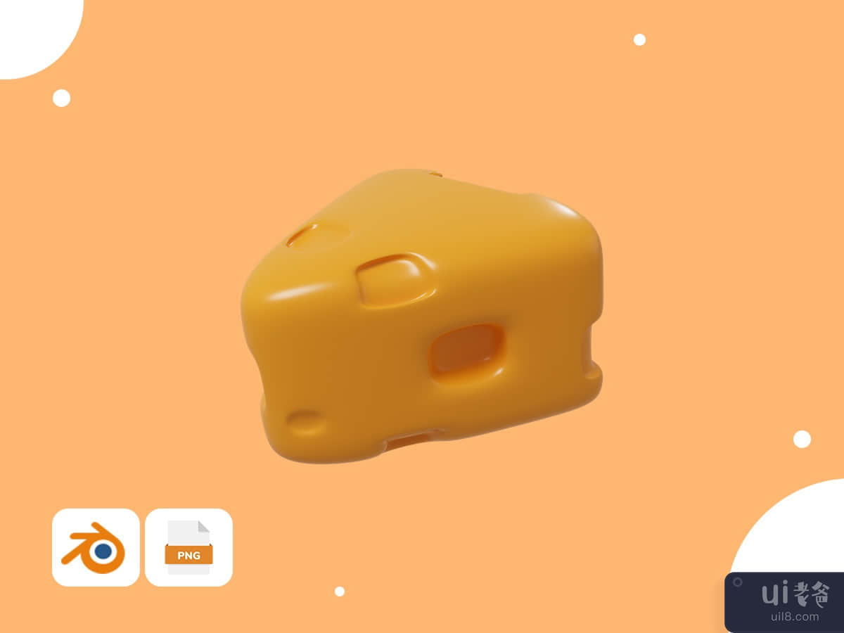 Cheese - Fast Food 3D Pack
