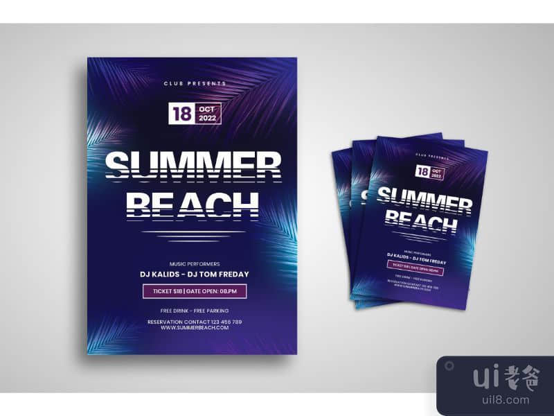 Flyer Template Music Concert Event