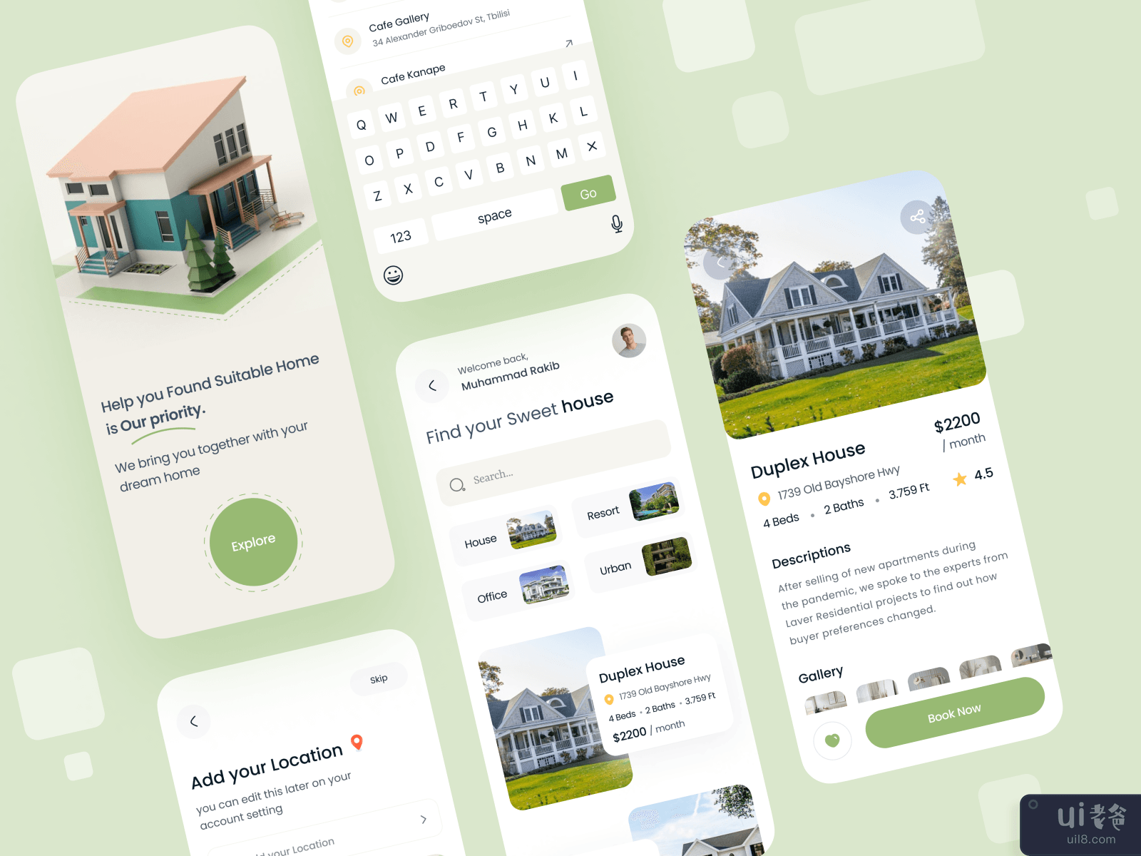 房地产应用(Real Estate App)插图1