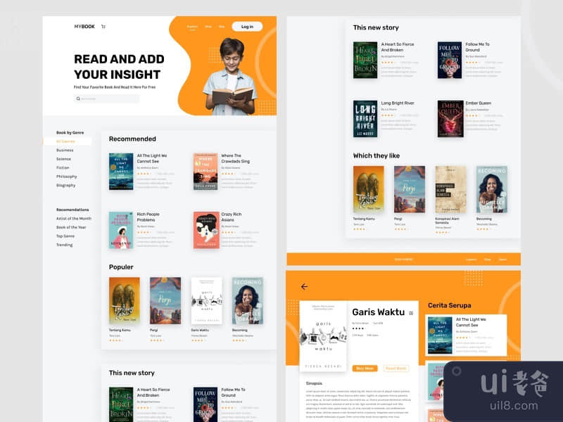 MYBOOK | Book Store website