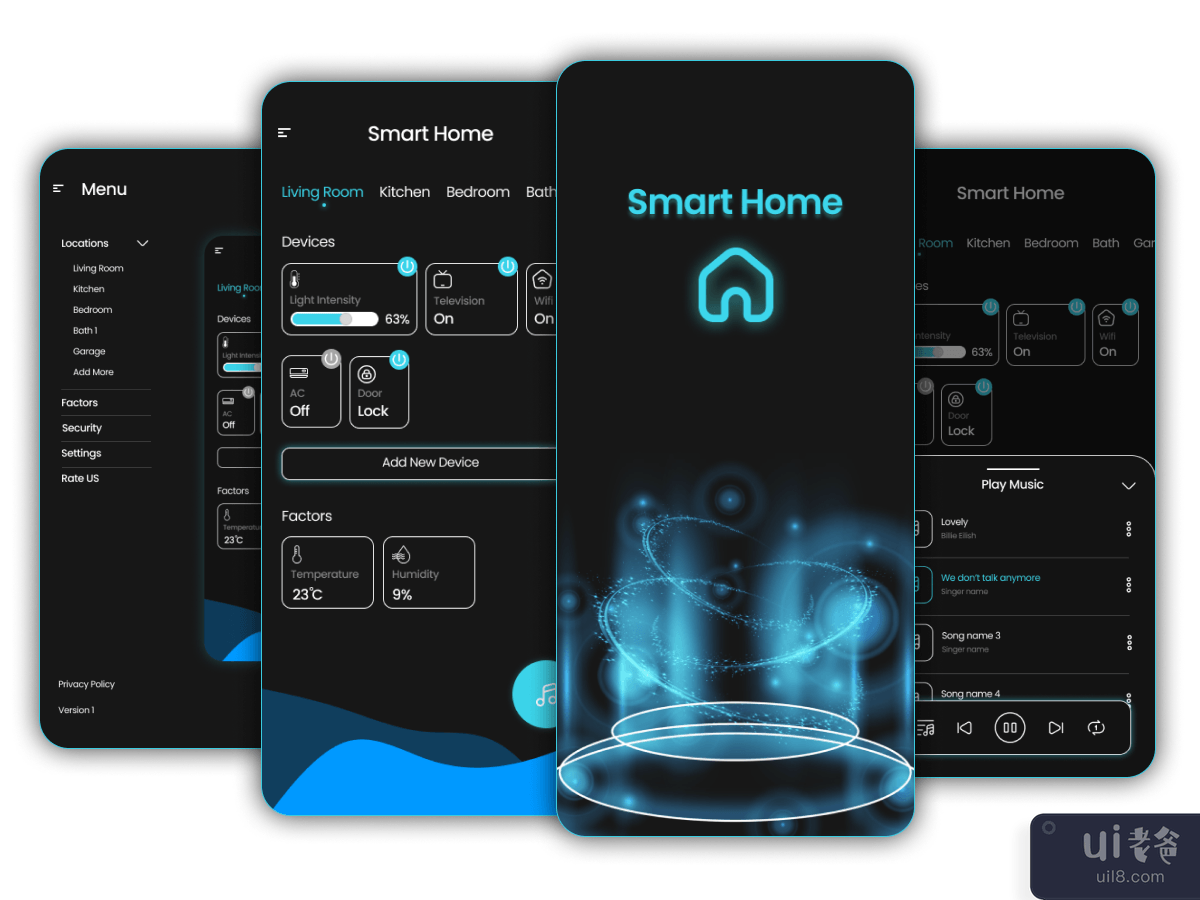 智能家居应用(Smart Home App)插图