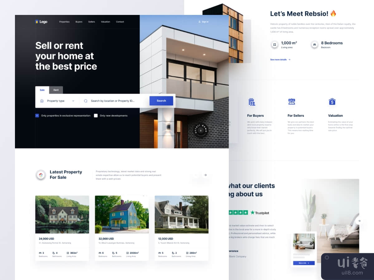 Real Estate Homepage