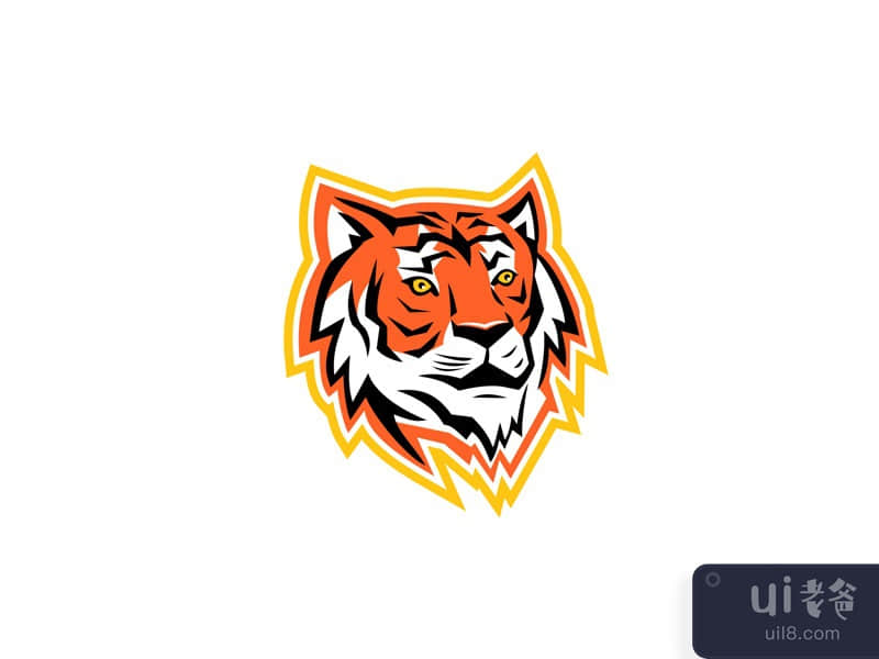 Bengal Tiger Head Mascot