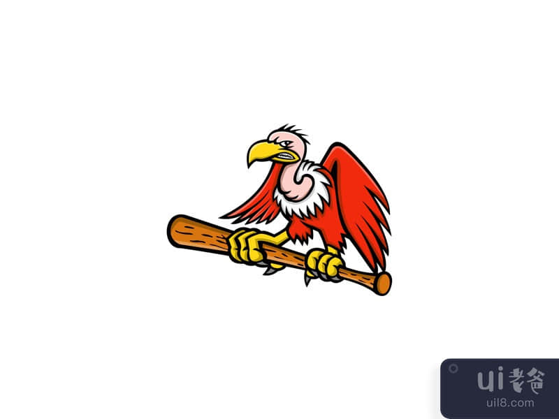 Californian Condor Baseball Mascot