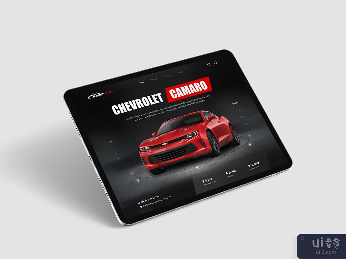 汽车汽车商店网站(Car Automobile Shop Website)插图3