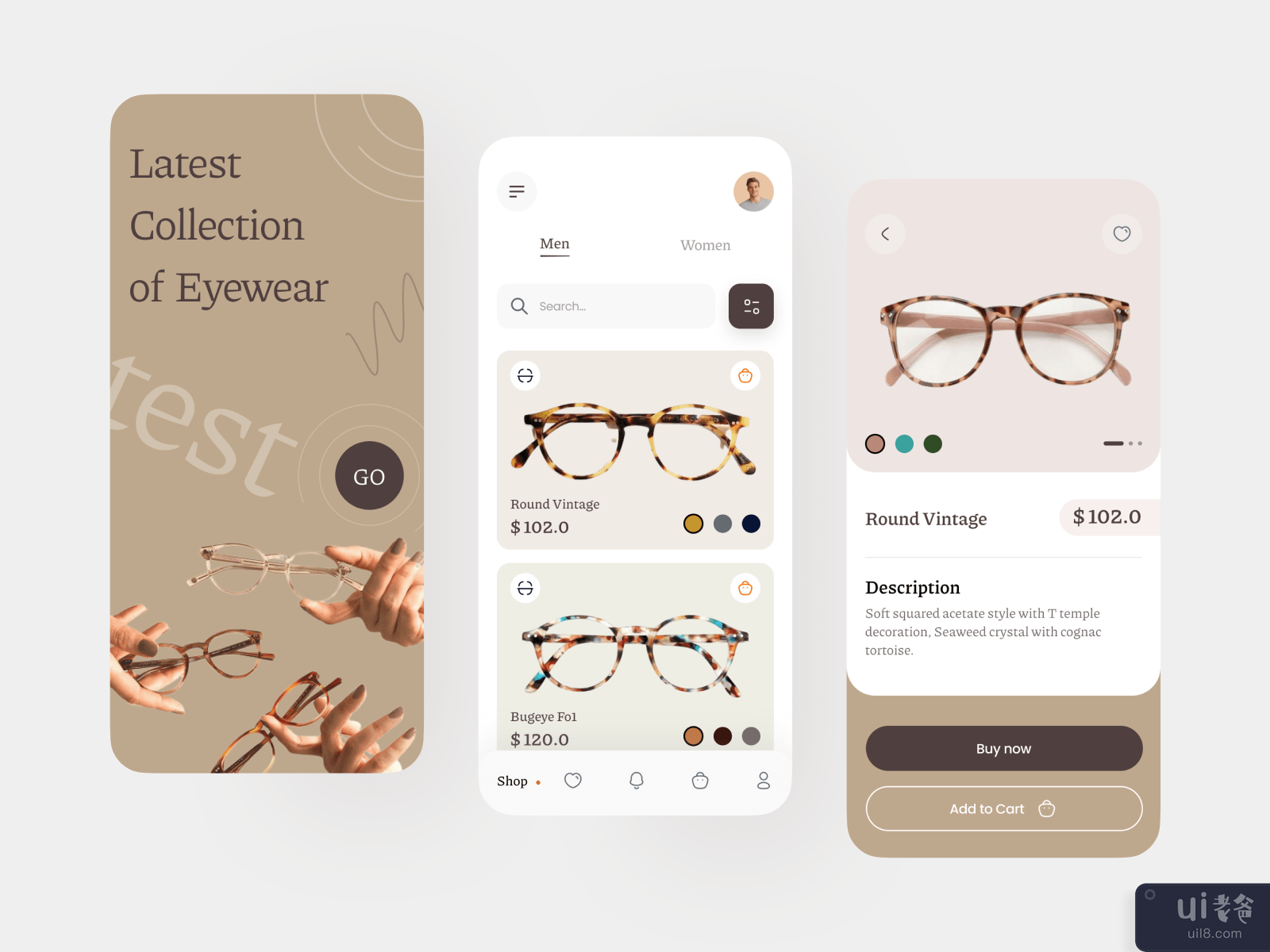 Glasses Shop App