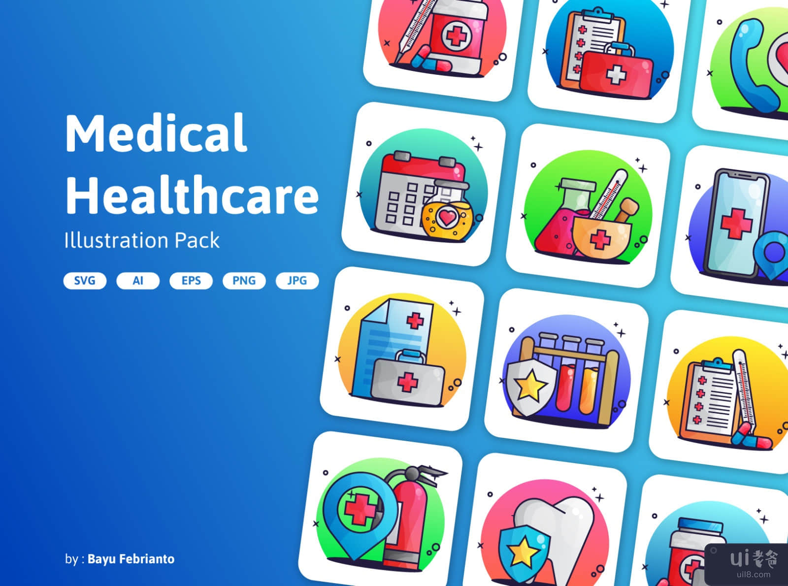 Medical & Healthcare Gradient Icon