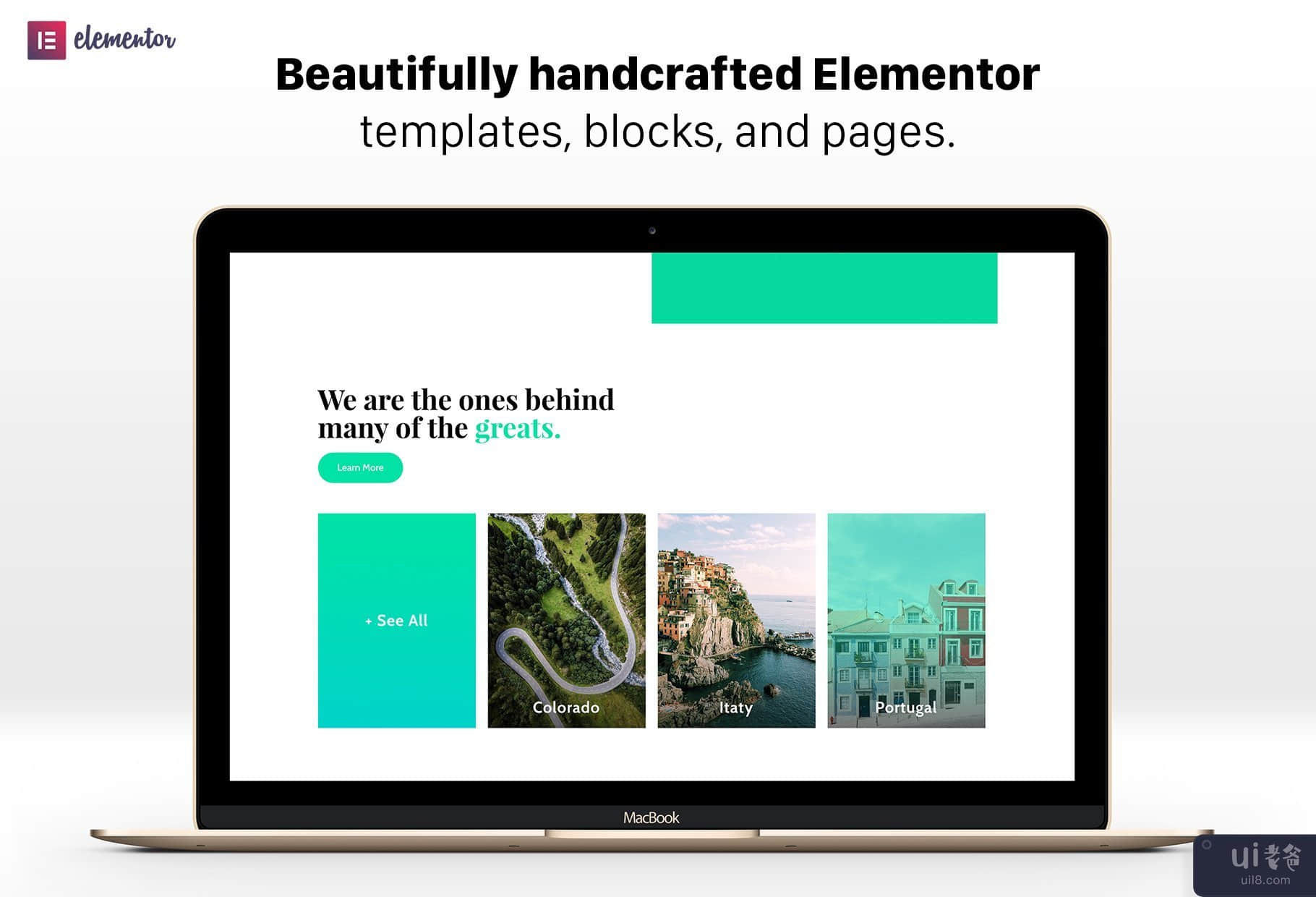 Elementor UI 工具包、模板、块(Elementor UI Kit, Templates, Blocks)插图4