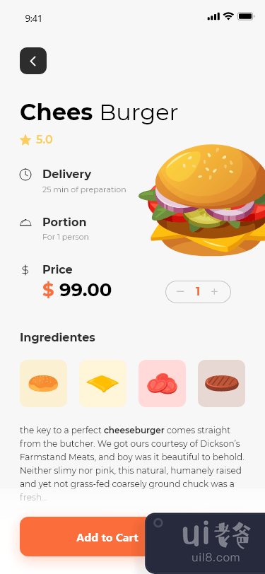 烹饪应用程序设计(Cooking App Design)插图3