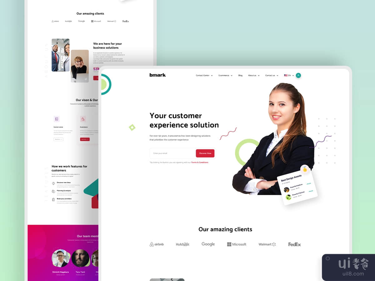 Corporate Business Solution Web Template