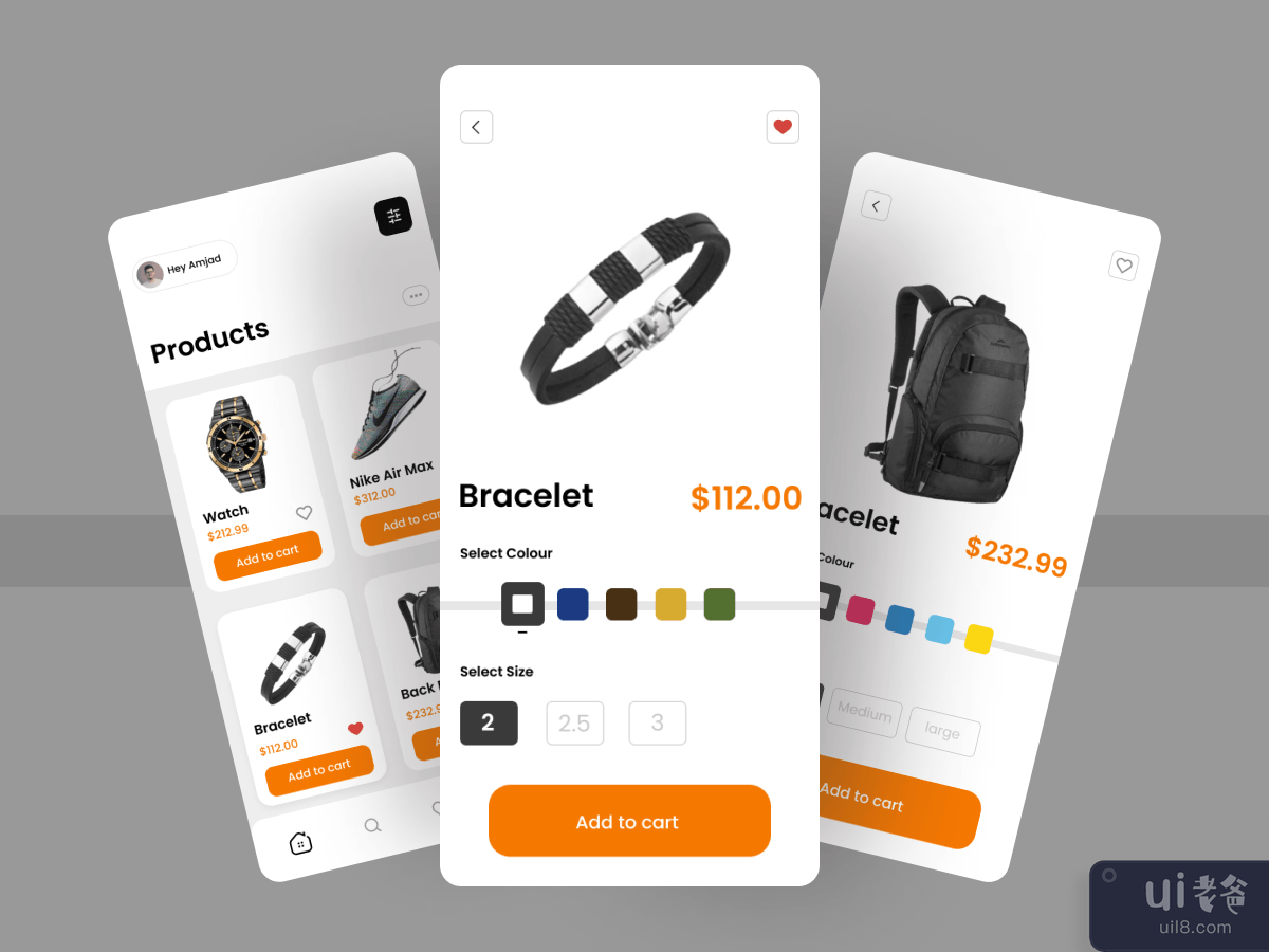 Ecommerce - App Ui