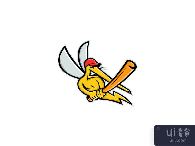 蚊子棒球吉祥物