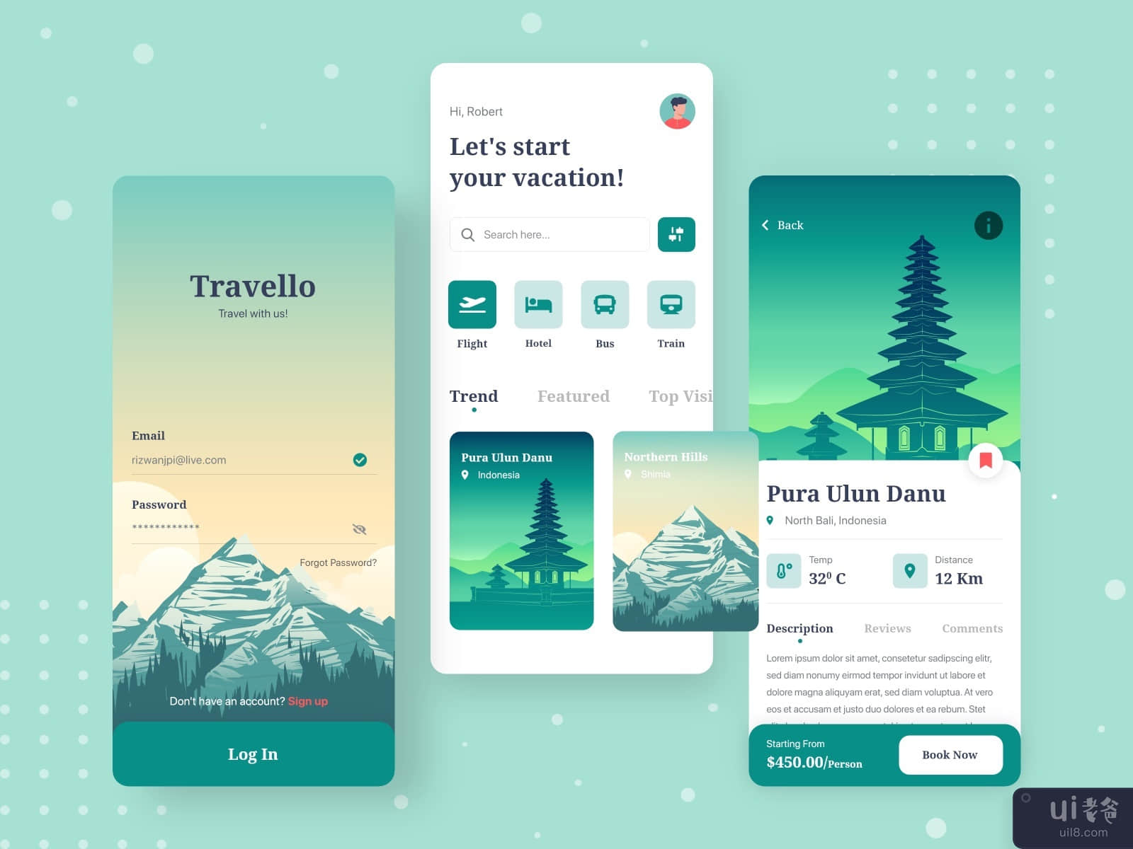 Traveling App