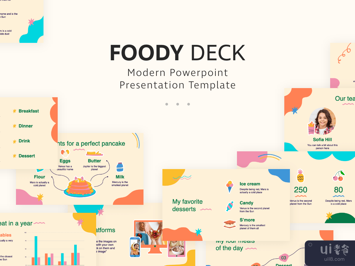 Foody PowerPoint Presentation Template