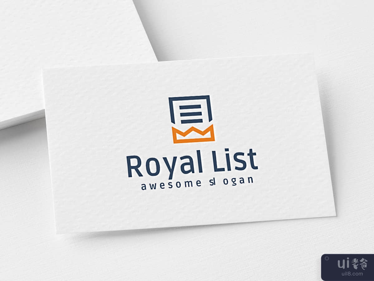 Royal List Logo Template