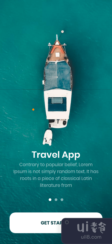 旅行移动应用程序用户界面(Travel Mobile App UI)插图